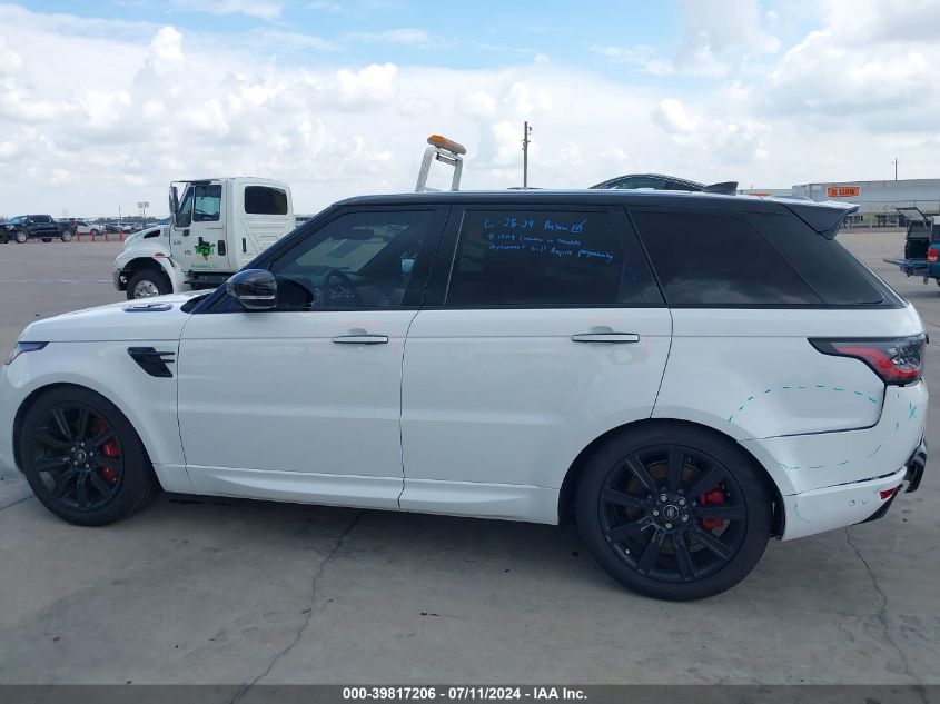 2018 Land Rover Range Rover Sport Hse Dynamic VIN: SALWV2SV9JA401356 Lot: 39817206