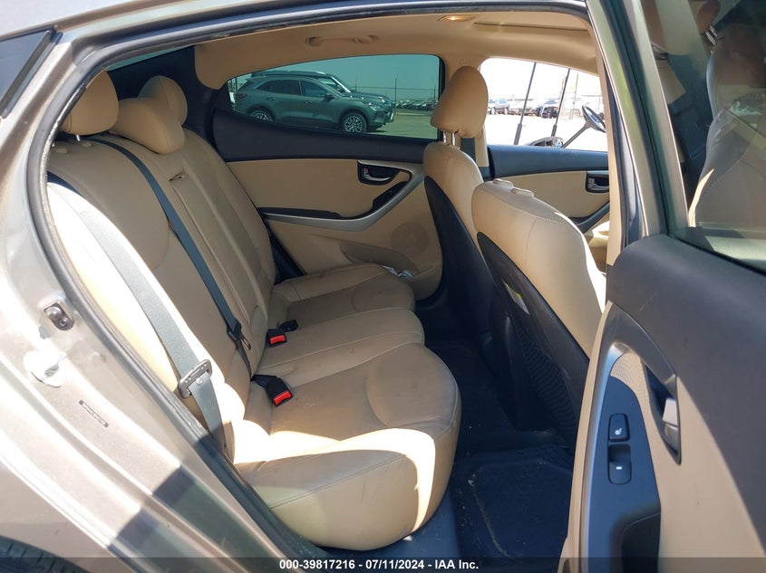 2013 Hyundai Elantra Limited VIN: 5NPDH4AE3DH227428 Lot: 39817216