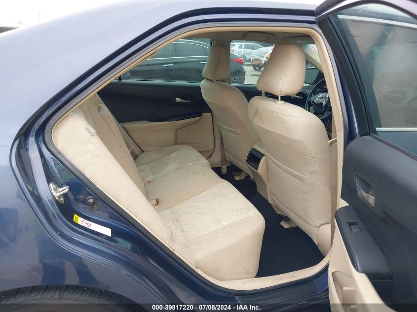 2014 Toyota Camry Le VIN: 4T4BF1FK7ER421396 Lot: 39817220