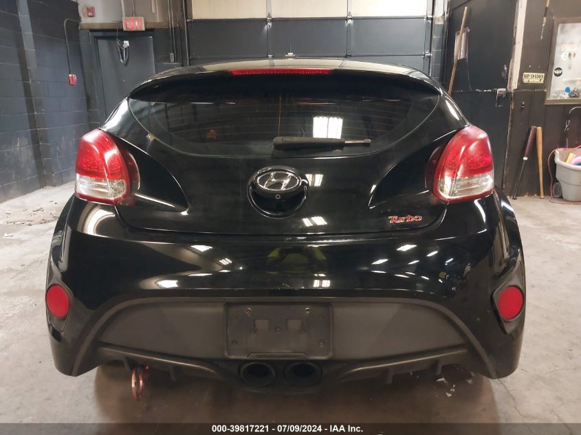 2015 Hyundai Veloster Turbo VIN: KMHTC6AE9FU239061 Lot: 39817221