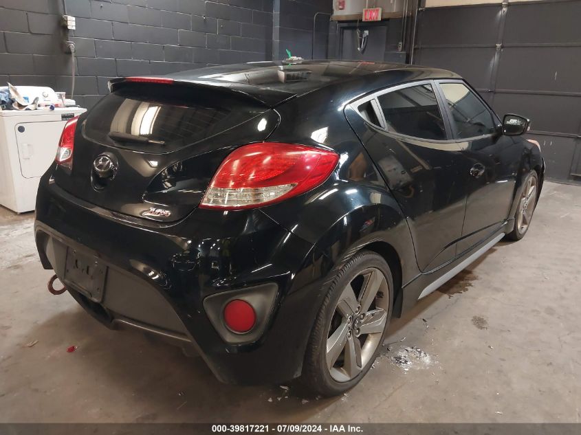 2015 Hyundai Veloster Turbo VIN: KMHTC6AE9FU239061 Lot: 39817221