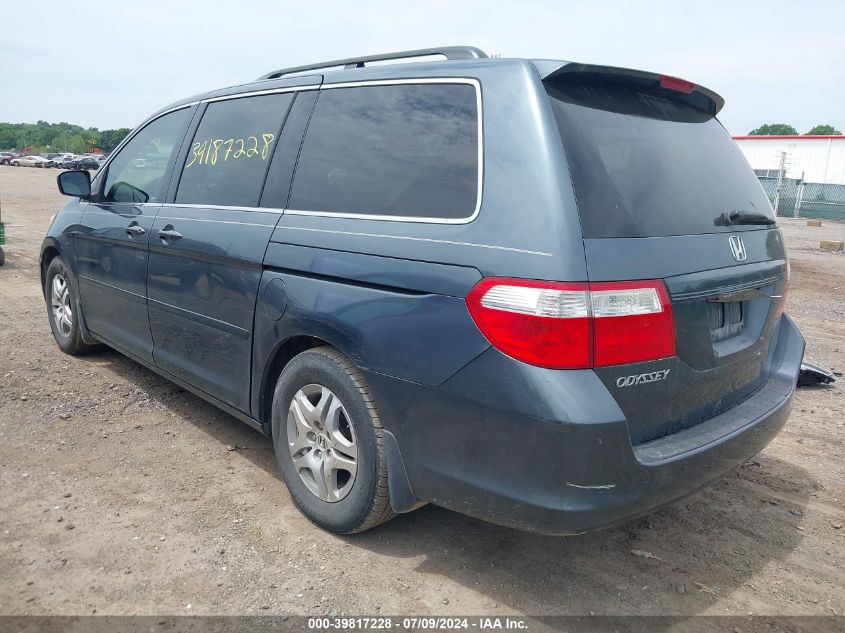 2006 Honda Odyssey Ex-L VIN: 5FNRL38786B431620 Lot: 39817228