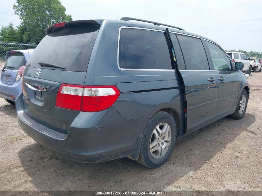 2006 Honda Odyssey Ex-L VIN: 5FNRL38786B431620 Lot: 39817228