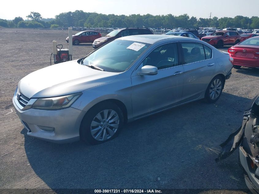 1HGCR2F84DA145782 2013 Honda Accord Ex-L