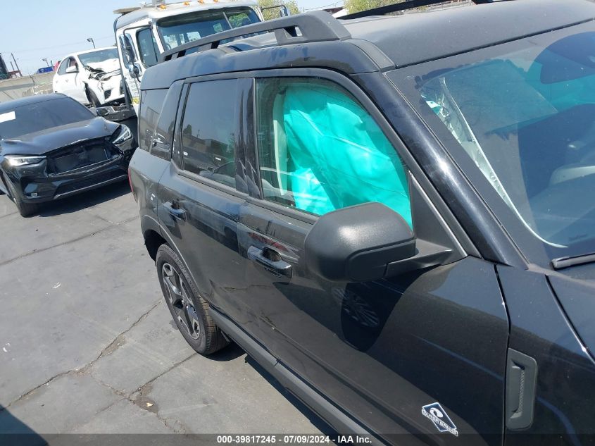 2023 Ford Bronco Sport Outer Banks VIN: 3FMCR9C61PRD13085 Lot: 39817245