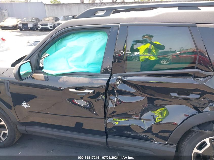 2023 Ford Bronco Sport Outer Banks VIN: 3FMCR9C61PRD13085 Lot: 39817245