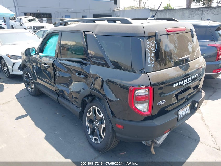 2023 Ford Bronco Sport Outer Banks VIN: 3FMCR9C61PRD13085 Lot: 39817245