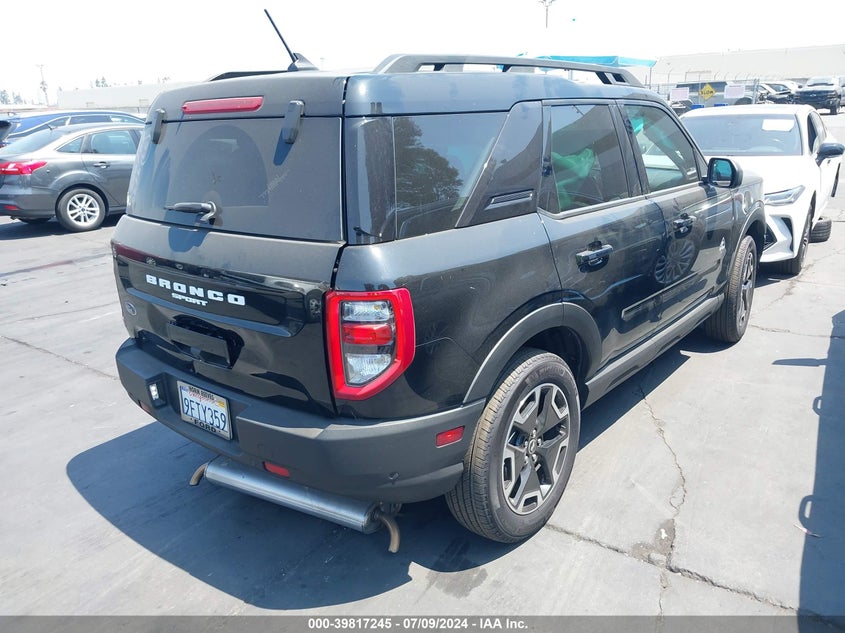 2023 Ford Bronco Sport Outer Banks VIN: 3FMCR9C61PRD13085 Lot: 39817245