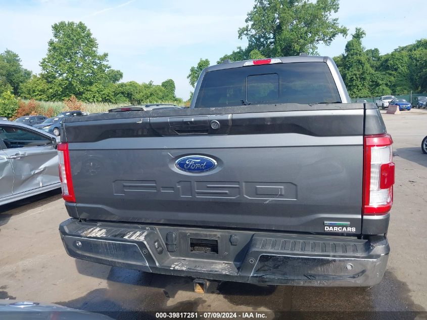 2022 FORD F-150 LARIAT - 1FTFW1E87NFB63097