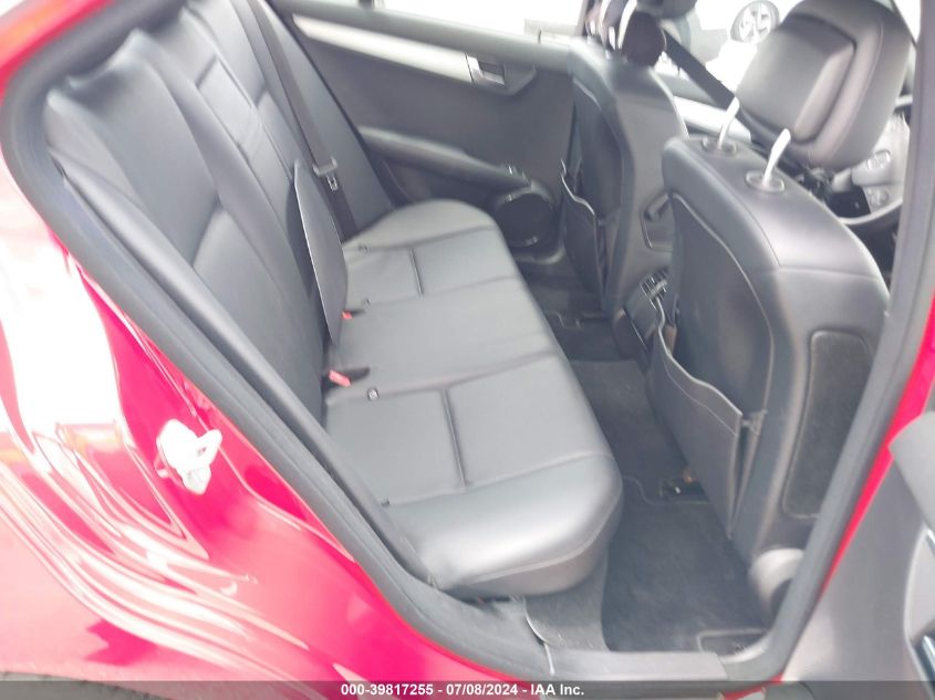 2011 Mercedes-Benz C 300 Luxury/Sport VIN: WDDGF5EB9BR179275 Lot: 39817255