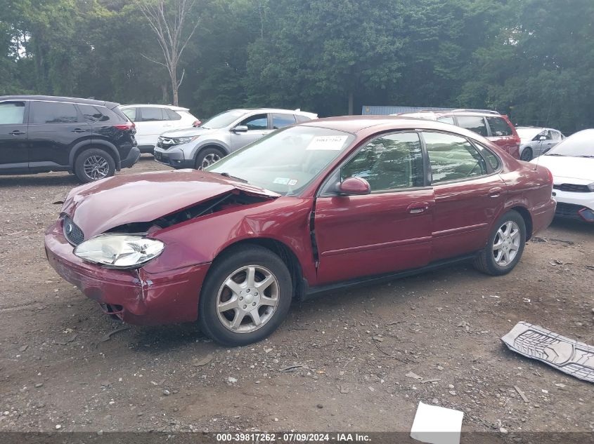 2007 Ford Taurus Sel VIN: 1FAFP56U37A135237 Lot: 39817262