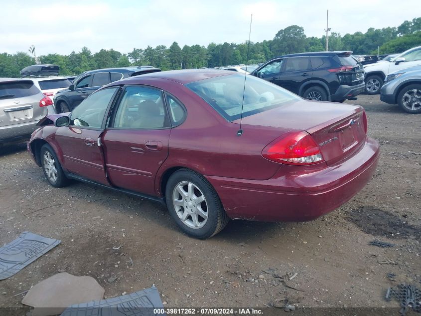 2007 Ford Taurus Sel VIN: 1FAFP56U37A135237 Lot: 39817262