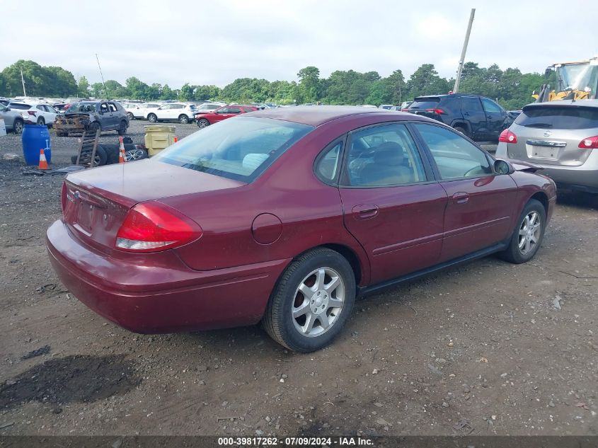 2007 Ford Taurus Sel VIN: 1FAFP56U37A135237 Lot: 39817262