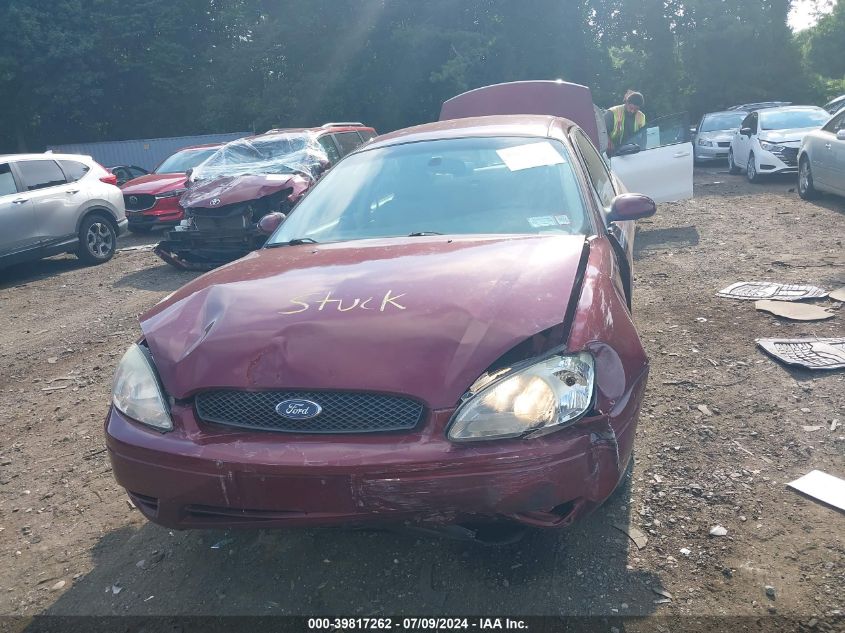 2007 Ford Taurus Sel VIN: 1FAFP56U37A135237 Lot: 39817262