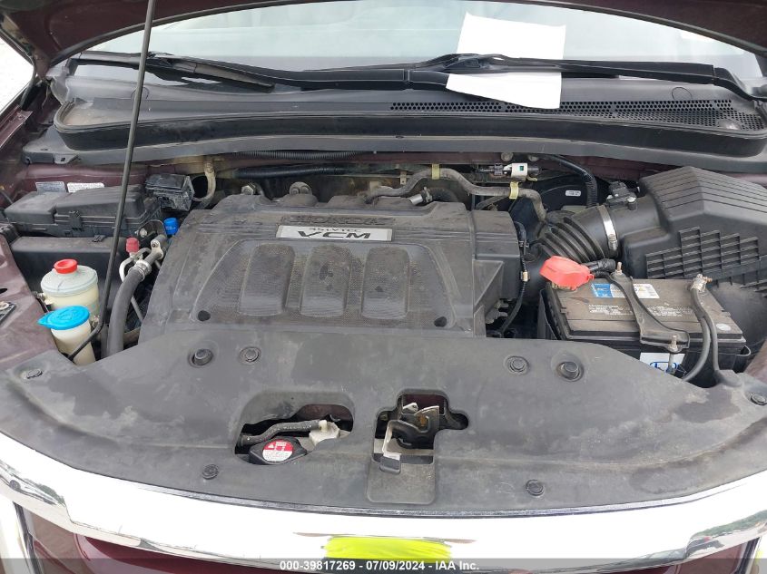 2010 Honda Odyssey Ex-L VIN: 5FNRL3H78AB035910 Lot: 39817269