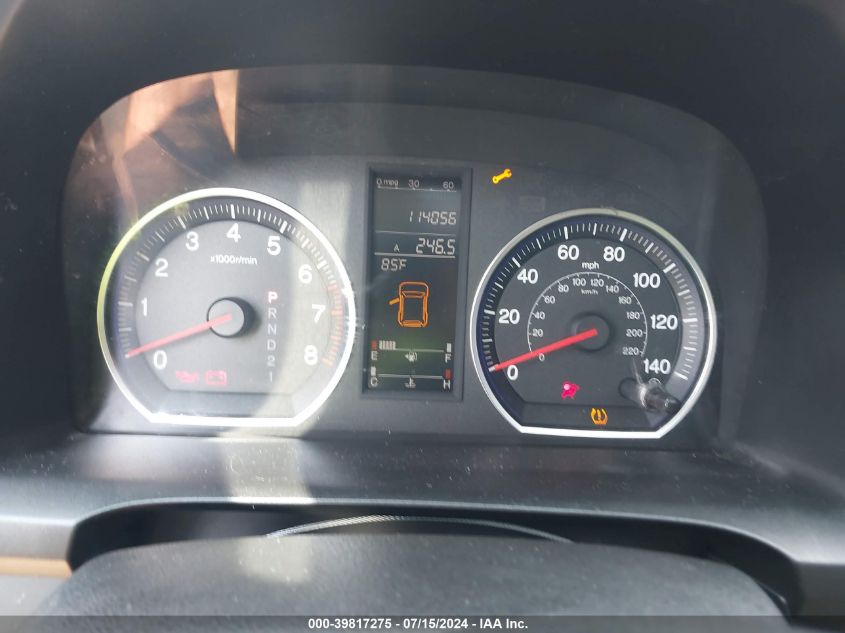 2008 Honda Cr-V Ex-L VIN: JHLRE48778C028912 Lot: 39817275