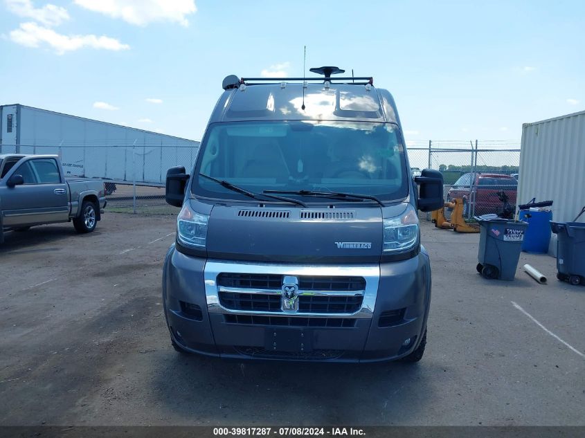 3C6URVJG6JE158696 2018 Ram Promaster 3500 Cargo Van High Roof 159 Wb Ext