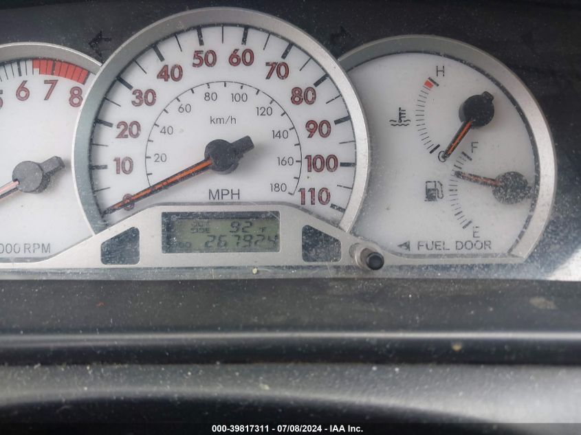 2005 Toyota Corolla S VIN: 1NXBR32E45Z387320 Lot: 39817311