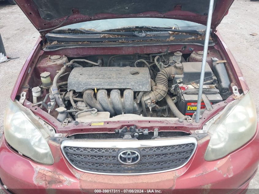 2005 Toyota Corolla S VIN: 1NXBR32E45Z387320 Lot: 39817311