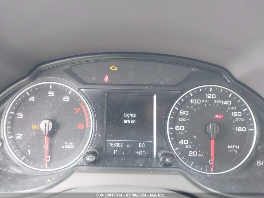 2011 Audi Q5 3.2 Premium Plus VIN: WA1DKAFP2BA026595 Lot: 39817314