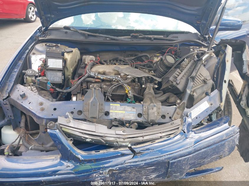 2005 Chevrolet Impala VIN: 2G1WF52E759385531 Lot: 39817317