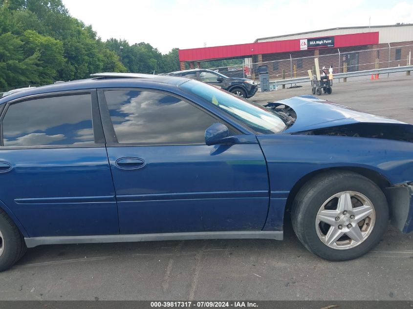 2005 Chevrolet Impala VIN: 2G1WF52E759385531 Lot: 39817317