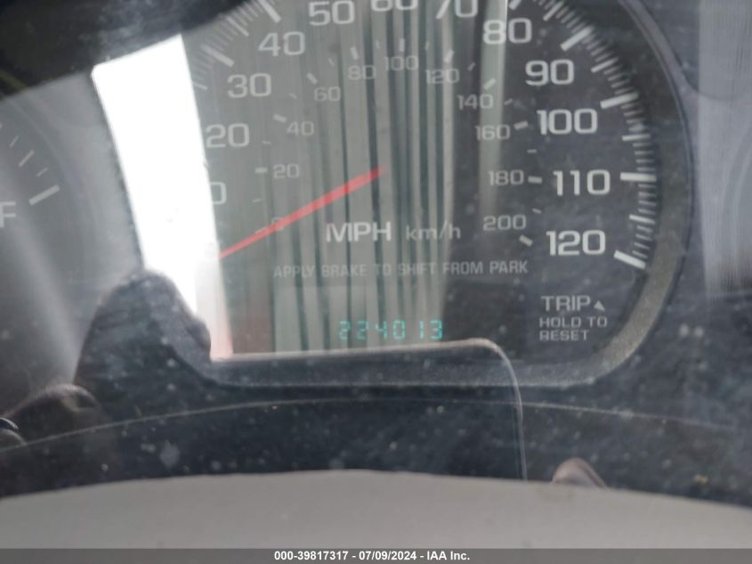 2005 Chevrolet Impala VIN: 2G1WF52E759385531 Lot: 39817317