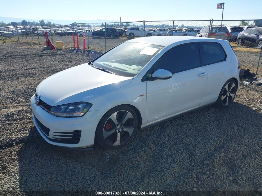 2016 VOLKSWAGEN GOLF GTI S/SE - 3VWYT7AU4GM024973