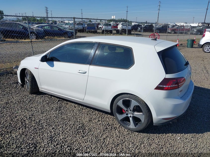 2016 VOLKSWAGEN GOLF GTI S/SE - 3VWYT7AU4GM024973