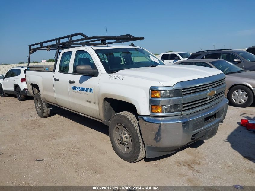 2017 Chevrolet Silverado 2500Hd Wt VIN: 1GC2CUEG4HZ324136 Lot: 39817321