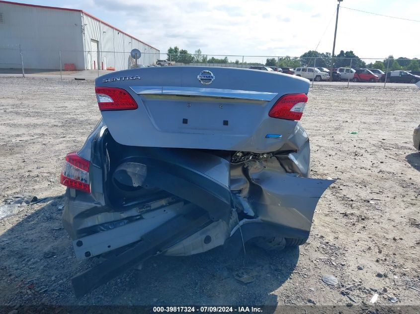 2014 Nissan Sentra S VIN: 3N1AB7AP2EY249077 Lot: 39817324