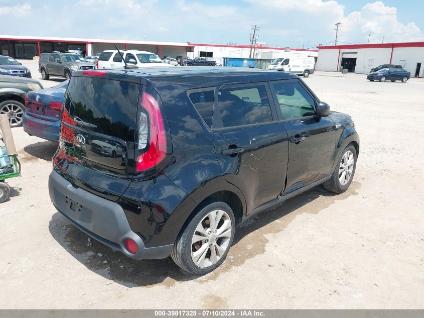 2015 Kia Soul + VIN: KNDJP3A5XF7190692 Lot: 39817328