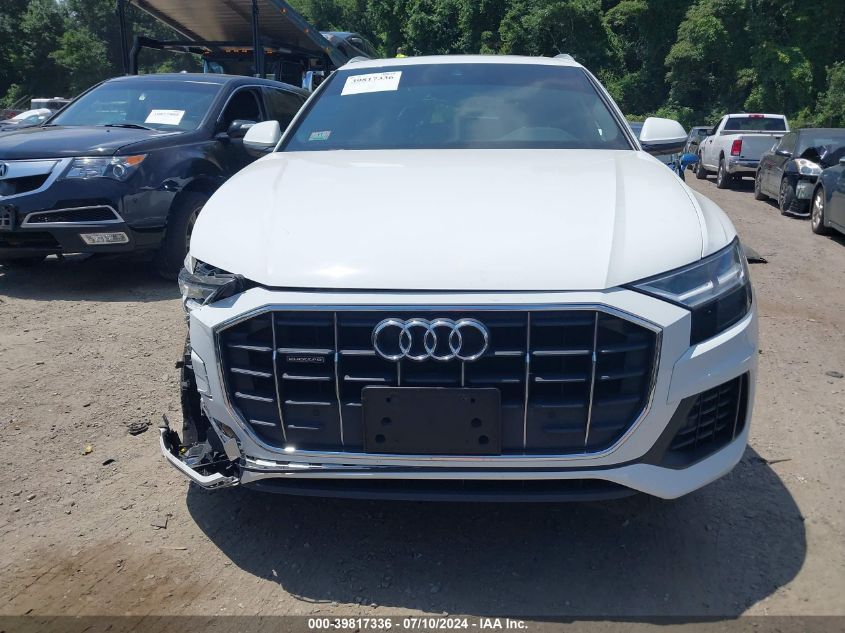 2019 Audi Q8 55 Premium VIN: WA1AVAF11KD016659 Lot: 39817336