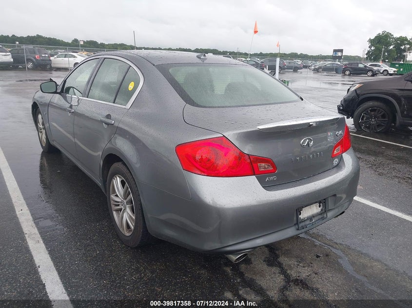 2015 Infiniti Q40 VIN: JN1CV6AR4FM650551 Lot: 39817358