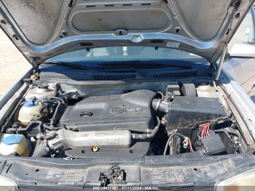 2003 Volkswagen Jetta Wolfsburg Edition VIN: 3VWPE69M83M191156 Lot: 39817387