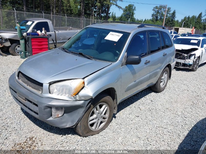 2001 Toyota Rav4 VIN: JTEHH20V910023342 Lot: 39817390