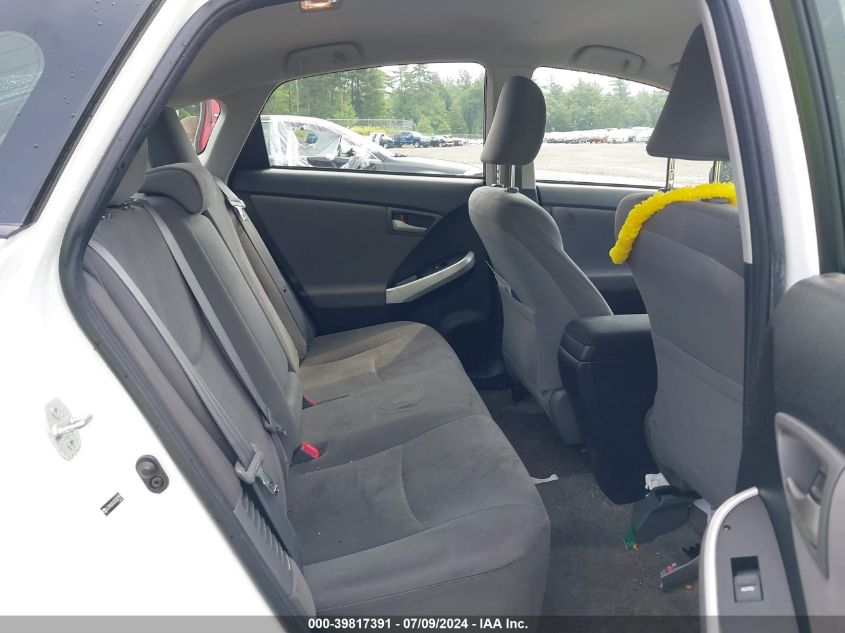 2012 Toyota Prius Two VIN: JTDKN3DU3C5425955 Lot: 39817391