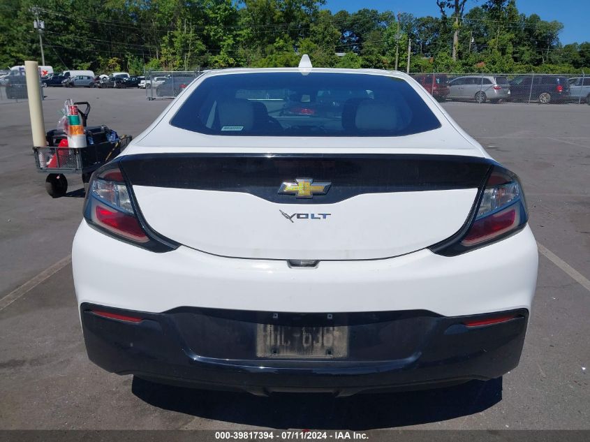 2017 Chevrolet Volt Lt VIN: 1G1RC6S51HU177275 Lot: 39817394