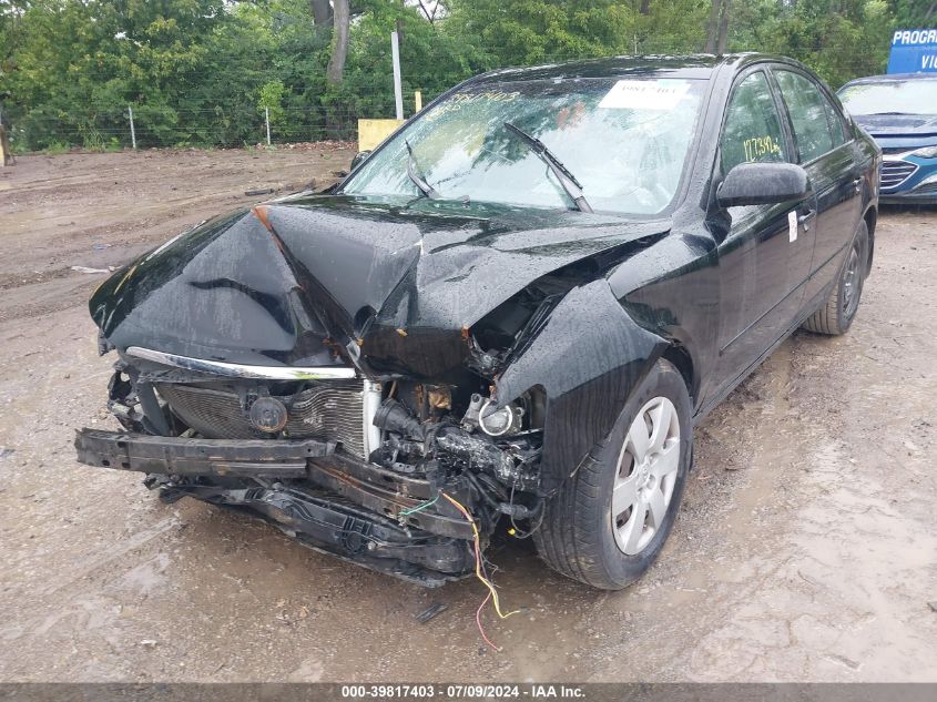 5NPET4AC7AH624976 2010 Hyundai Sonata Gls