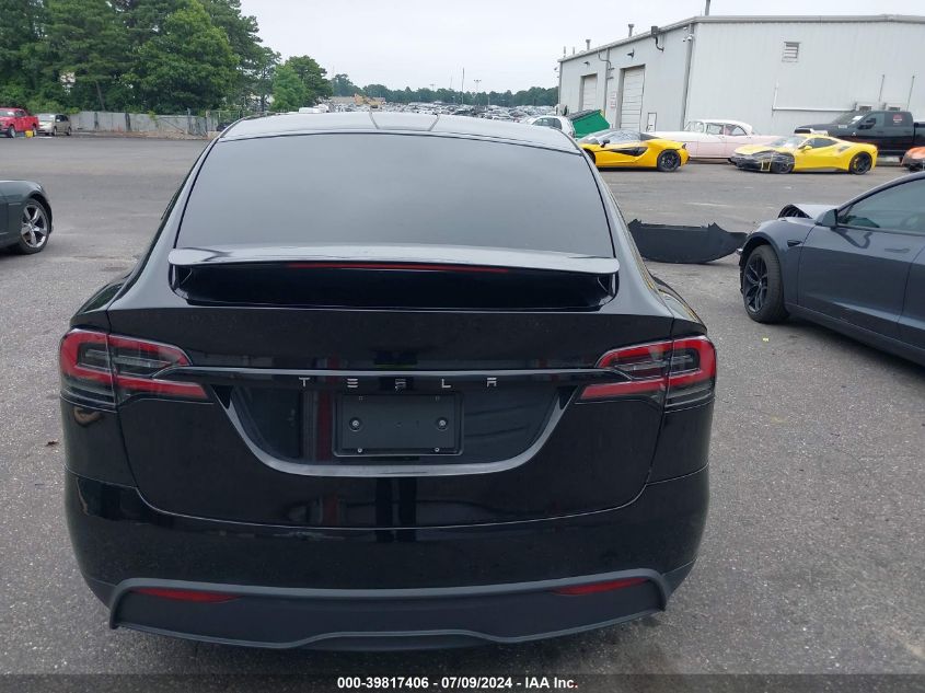 2023 Tesla Model X Dual Motor All-Wheel Drive/Standard Range VIN: 7SAXCDE58PF427510 Lot: 39817406