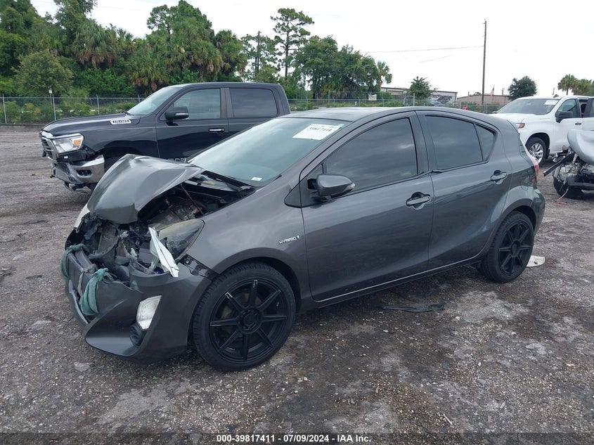 2015 Toyota Prius C VIN: JTDKDTB36F1107207 Lot: 39817411