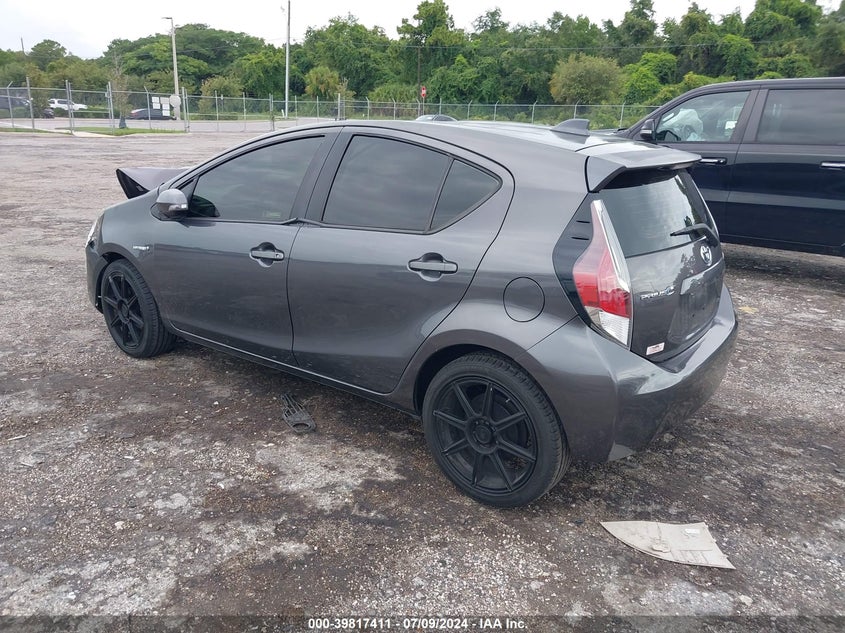 2015 Toyota Prius C VIN: JTDKDTB36F1107207 Lot: 39817411