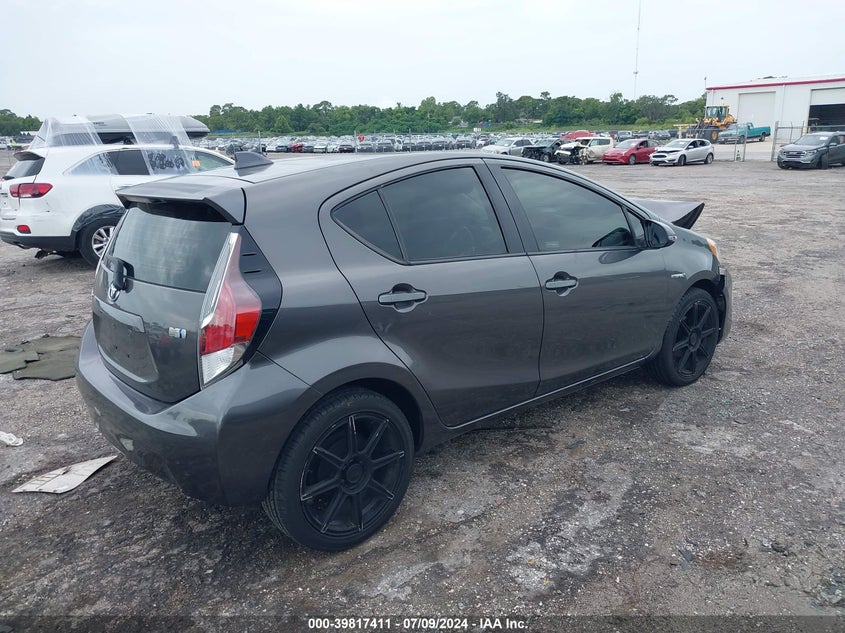 2015 Toyota Prius C VIN: JTDKDTB36F1107207 Lot: 39817411