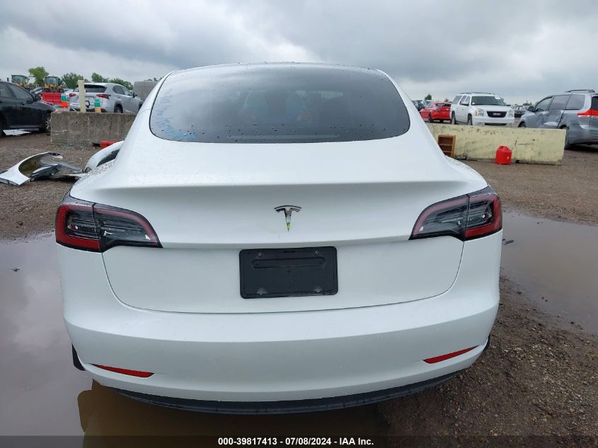 2023 Tesla Model 3 Rear-Wheel Drive VIN: 5YJ3E1EA8PF565310 Lot: 39817413