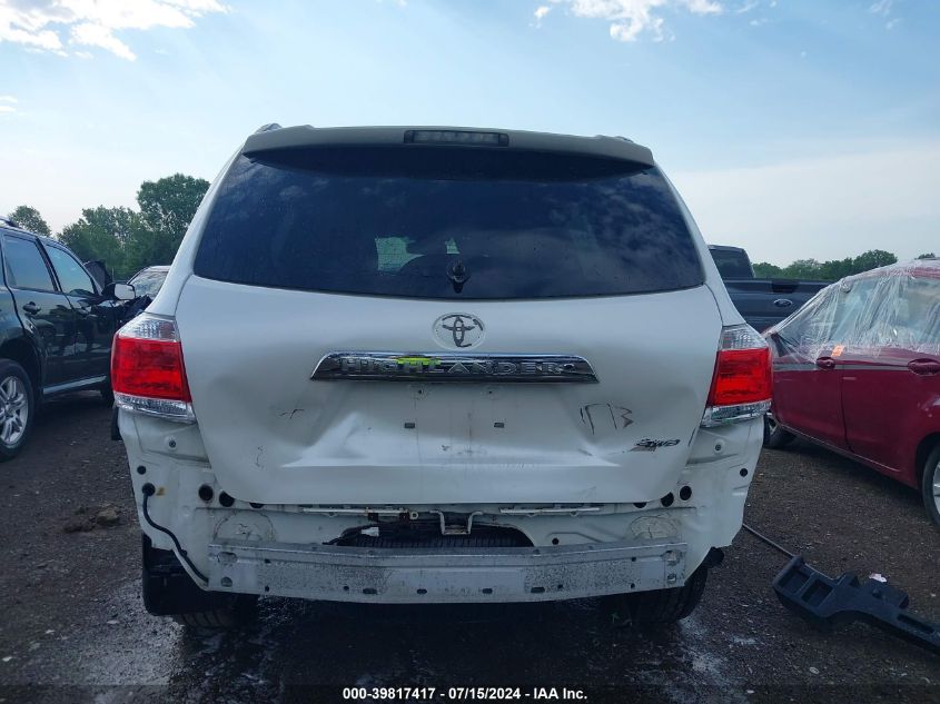 2011 Toyota Highlander Limited V6 VIN: 5TDDK3EH4BS082648 Lot: 39817417