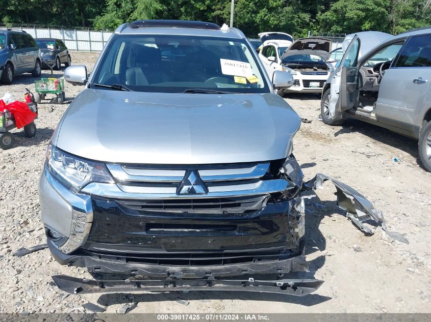 2018 Mitsubishi Outlander Sel VIN: JA4AD3A31JJ001411 Lot: 39817425