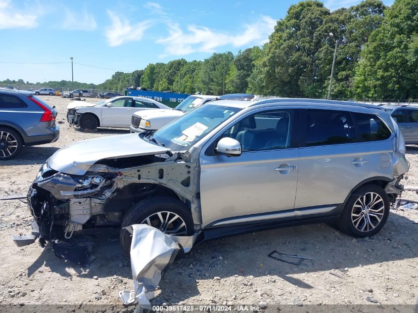 2018 Mitsubishi Outlander Sel VIN: JA4AD3A31JJ001411 Lot: 39817425