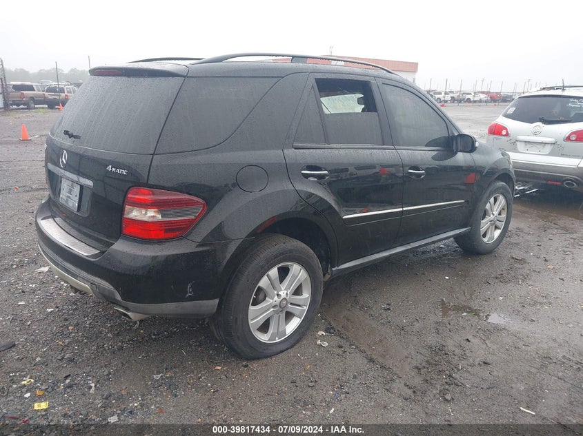 2008 Mercedes-Benz Ml 350 4Matic VIN: 4JGBB86E18A361176 Lot: 39817434