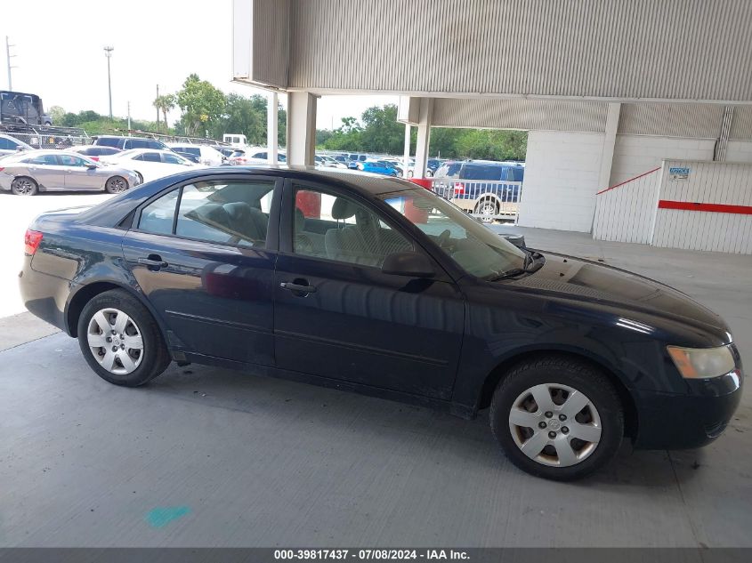 2008 Hyundai Sonata Gls VIN: 5NPET46C58H340233 Lot: 39817437