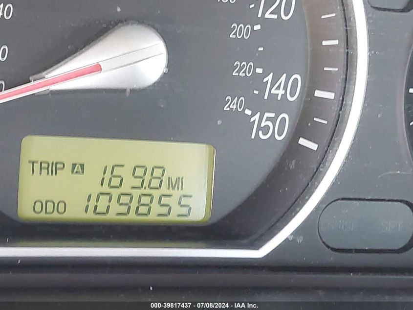 2008 Hyundai Sonata Gls VIN: 5NPET46C58H340233 Lot: 39817437